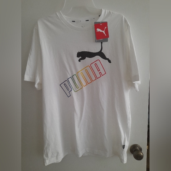 Puma mens t-shirt big logo size large - Picture 5 of 6